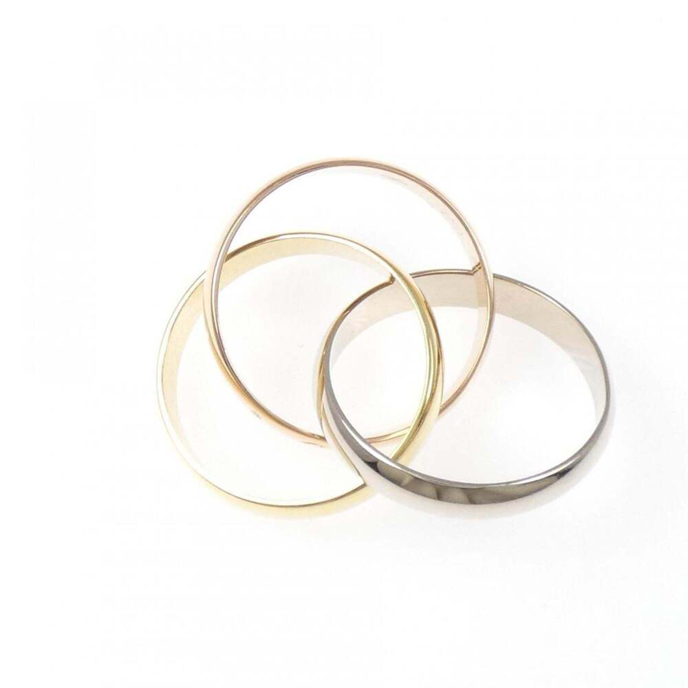 CARTIER Authentic Gold Trinity Ring - Picture 3 of 4